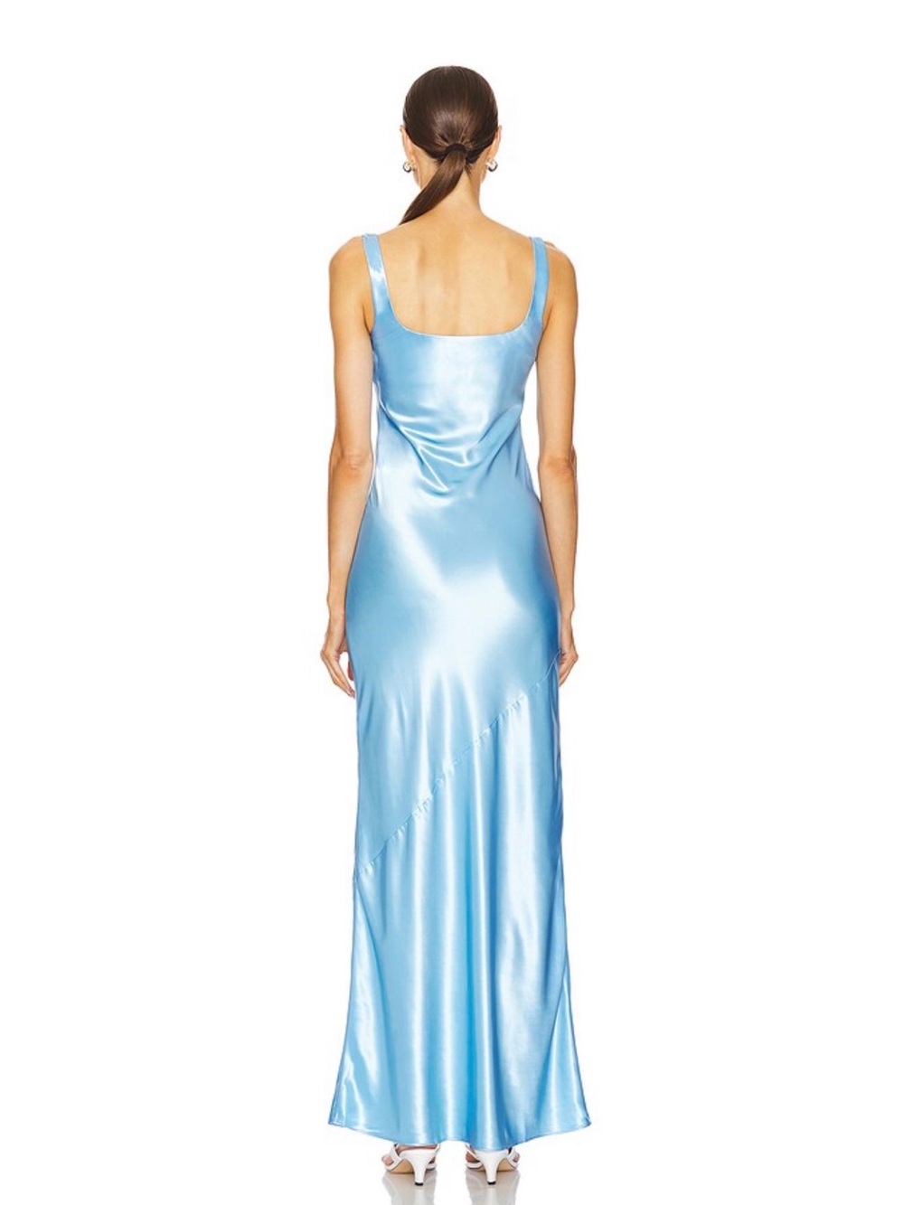 L’Academie Medium Laetitia Maxi Dress in Blue - Picture 3 of 8
